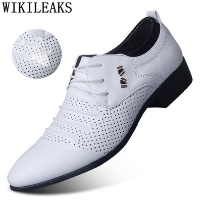 Izdubljene oksfordke Svečane cipele Muške kožne vjenčane cipele Crne Heren Schoenen Oksfordske cipele za muškarce Svečane cipele 2023 Mokasinke