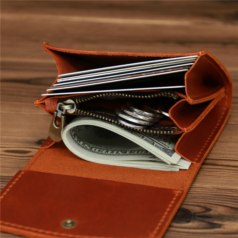 Novi modni muški novčanik od kože za Male torbice za novac Dollar Slim Mini torbica Novčanici za novac novog dizajna
