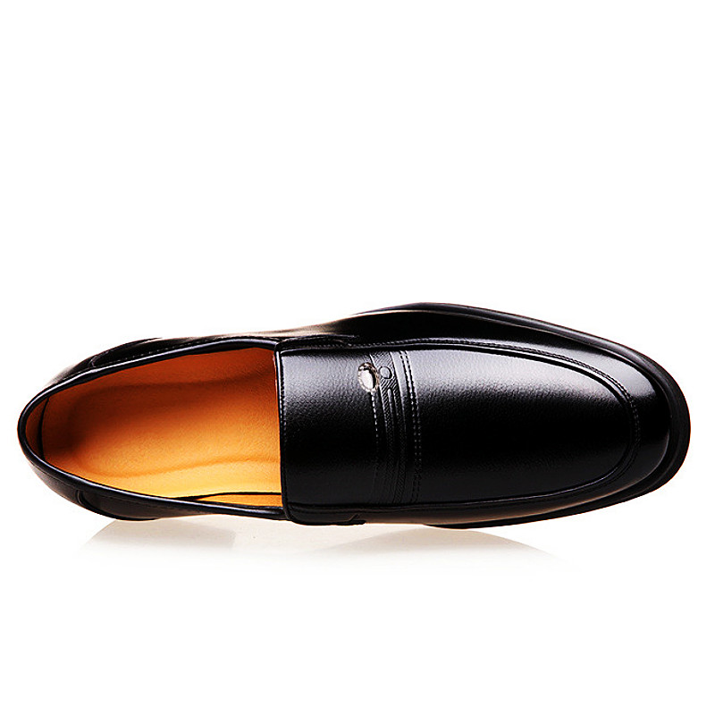 Ανδρικά υποδήματα βρετανικού στυλ, αξιοπρεπή μαλακά δερμάτινα παπούτσια, φθινόπωρο 2023, επαγγελματικά επίσημα παπούτσια φορέματος Κομψό κοστούμι Παπούτσια γραφείου