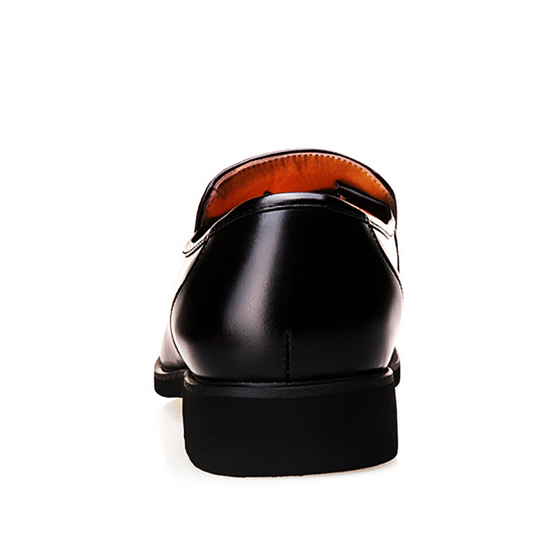 Ανδρικά υποδήματα βρετανικού στυλ, αξιοπρεπή μαλακά δερμάτινα παπούτσια, φθινόπωρο 2023, επαγγελματικά επίσημα παπούτσια φορέματος Κομψό κοστούμι Παπούτσια γραφείου