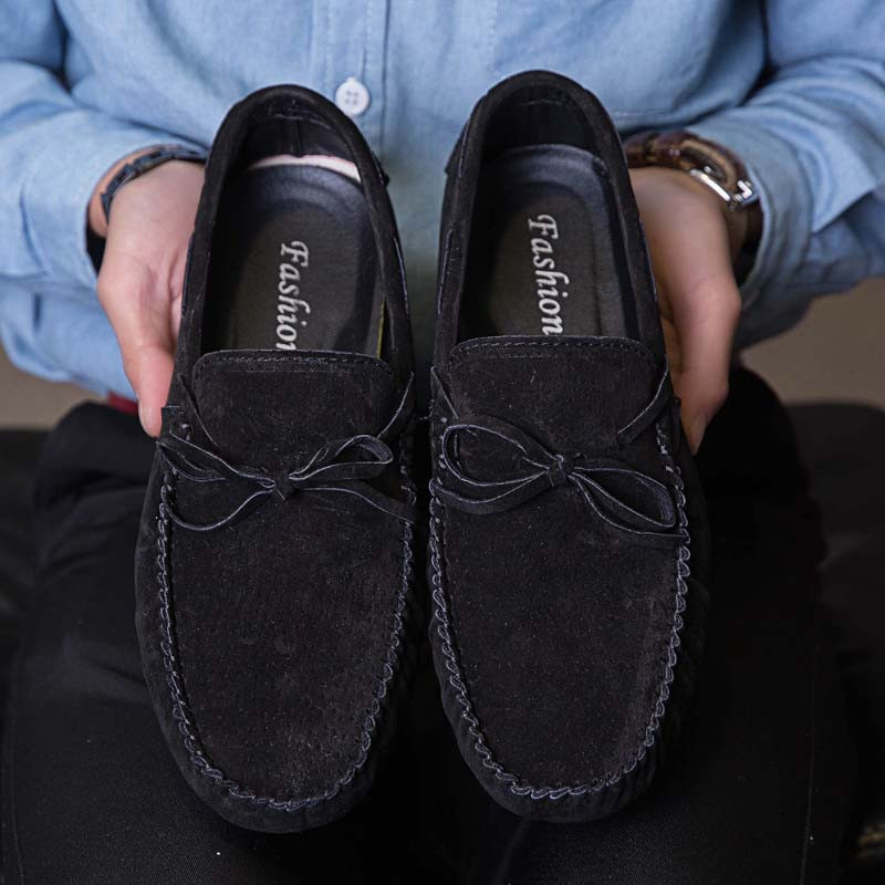 Χειροποίητα ανδρικά Loafers Μαλακά μοκασίνια Άνετα Ανοιξιάτικα φθινοπωρινά δερμάτινα Ανδρικά ελαφριά φλατ παπούτσια ολισθαίνοντα στα παπούτσια οδήγησης