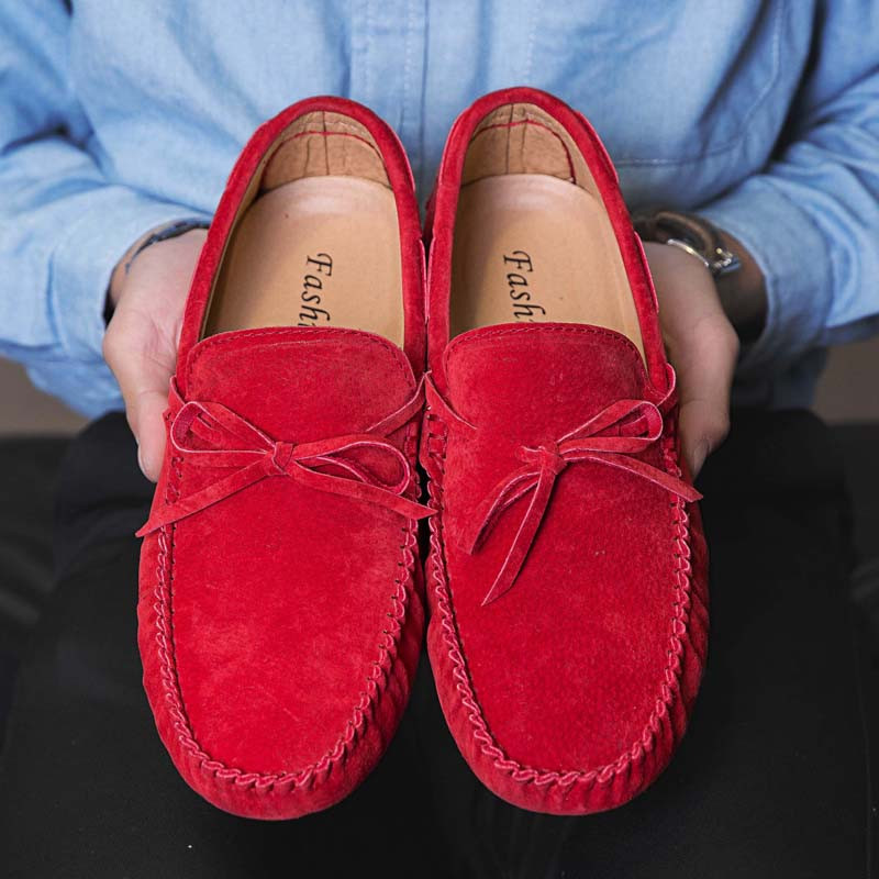 Χειροποίητα ανδρικά Loafers Μαλακά μοκασίνια Άνετα Ανοιξιάτικα φθινοπωρινά δερμάτινα Ανδρικά ελαφριά φλατ παπούτσια ολισθαίνοντα στα παπούτσια οδήγησης