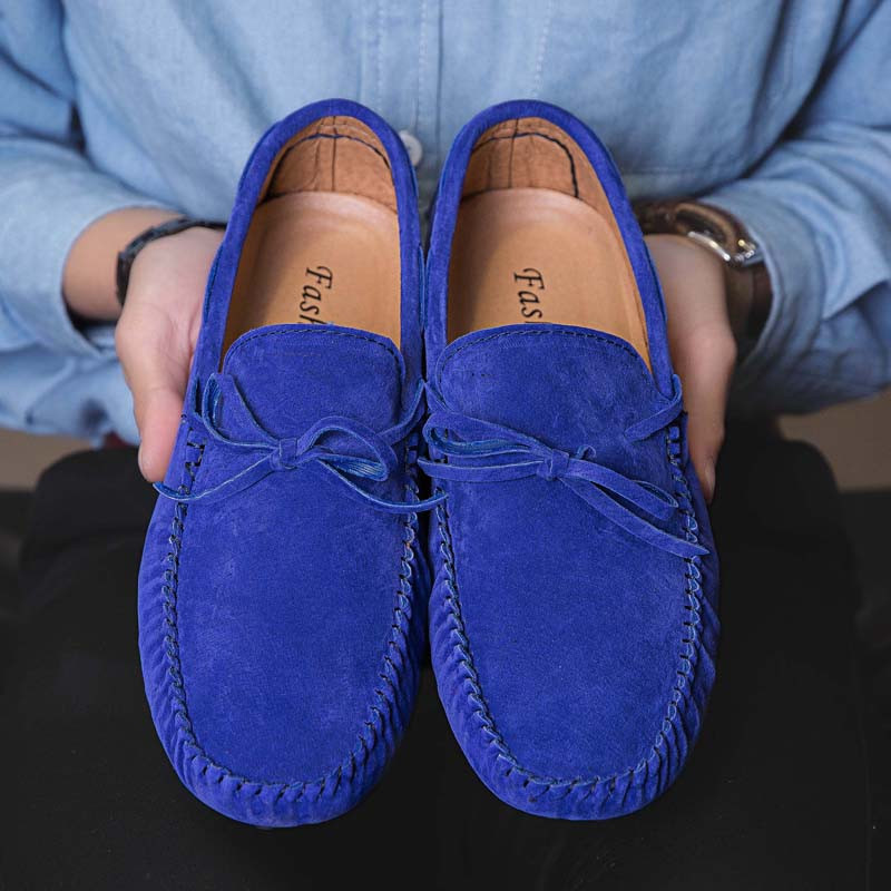 Χειροποίητα ανδρικά Loafers Μαλακά μοκασίνια Άνετα Ανοιξιάτικα φθινοπωρινά δερμάτινα Ανδρικά ελαφριά φλατ παπούτσια ολισθαίνοντα στα παπούτσια οδήγησης