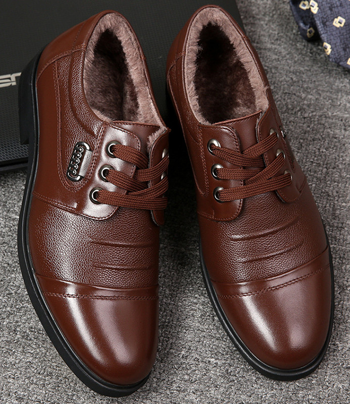 Talvised mehed Ametlikud ärijalatsid Meeste kontoritöö Oxfordi bränd Pehme pidu Pulma-aastapäeva kingad meeste kingad