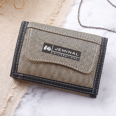 Muški novčanik, držač kartice, muški kratki novčanici, torba s patentnim zatvaračem, platnena tkanina, torbica za novac, torbica, džepna torbica za novčanice Carteras