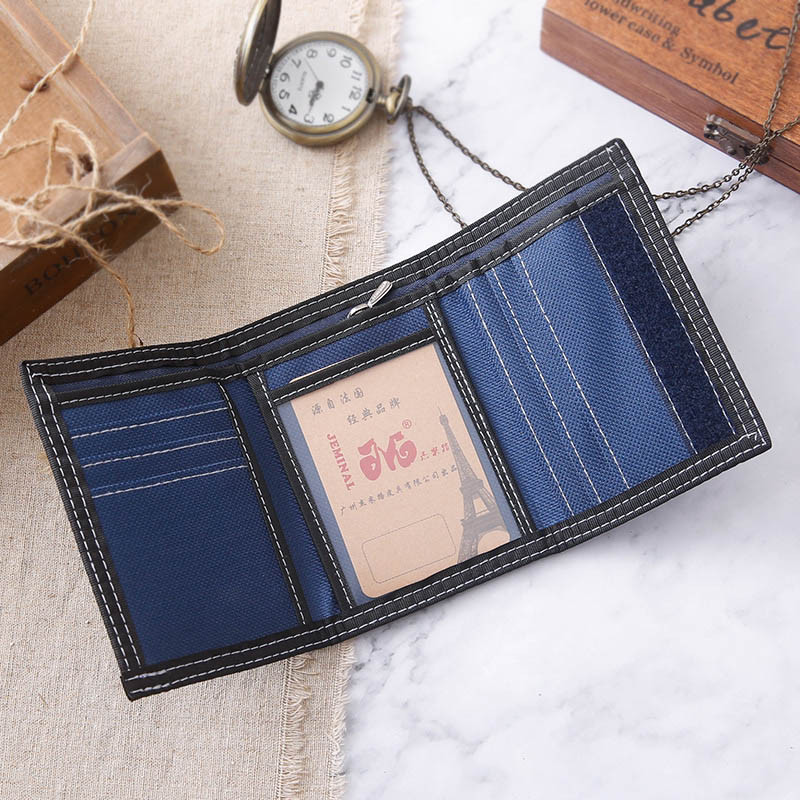 Muški novčanik, držač kartice, muški kratki novčanici, torba s patentnim zatvaračem, platnena tkanina, torbica za novac, torbica, džepna torbica za novčanice Carteras