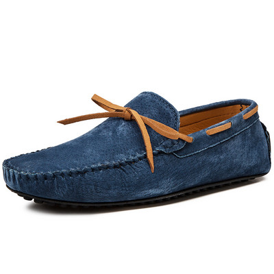 Elegantes Μαλακά ανδρικά Loafers Δερμάτινα παπούτσια casual για άνδρες Άνετα φλατ οδήγησης Χειροποίητα ανδρικά μοκασίνια slip-on
