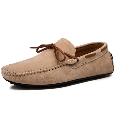 Elegantes Μαλακά ανδρικά Loafers Δερμάτινα παπούτσια casual για άνδρες Άνετα φλατ οδήγησης Χειροποίητα ανδρικά μοκασίνια slip-on