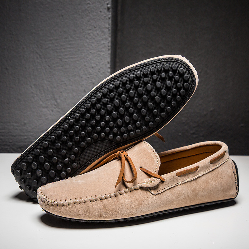 Elegantes Μαλακά ανδρικά Loafers Δερμάτινα παπούτσια casual για άνδρες Άνετα φλατ οδήγησης Χειροποίητα ανδρικά μοκασίνια slip-on