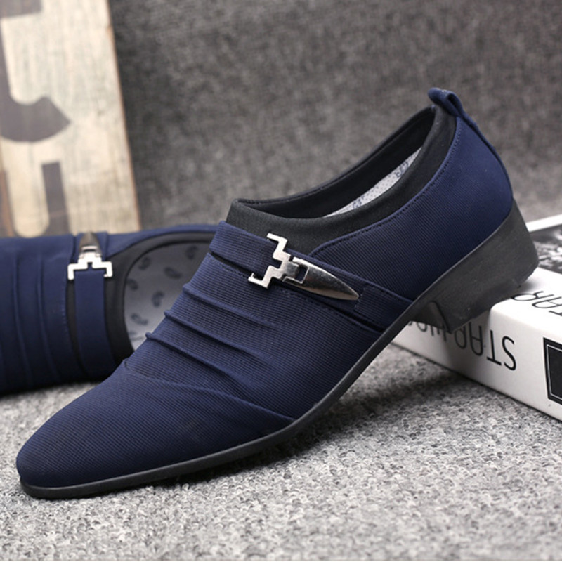 2022 m. Vyriški batai Pavasaris Naujos mados drobiniai batai vyriški didelio dydžio kvėpuojanti avalynė Laisvalaikio verslo batai zapatos hombre