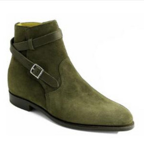 Uued meeste kingad Klassikalised ja kvaliteetsed käsitsi valmistatud punased kunstnahast seemisnahast rihmad, reguleeritav pandla madala kontsaga Täiesti sobivad moodsad poolsaapad2021