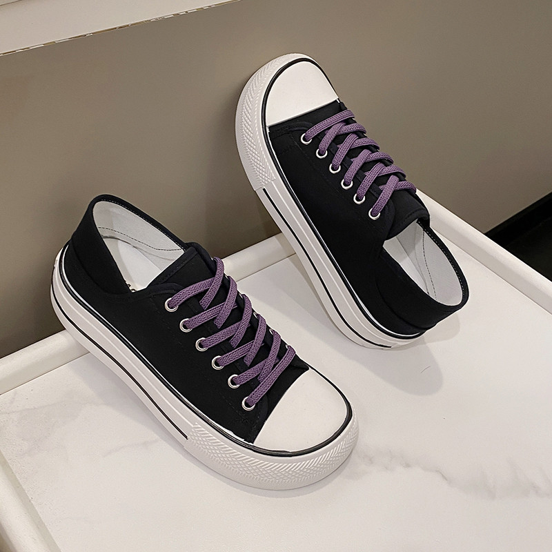 Pantofi de pânză cu cap rotund, mango, leneș, leneși, cu șireturi, de vară, pantofi singuri respirabili, stil pentru femei