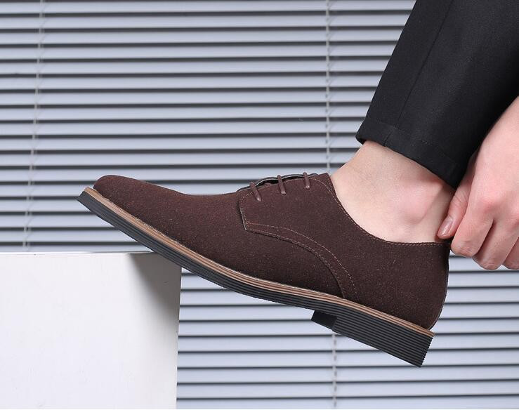 Muške svečane cipele Modne muške Oxford kožne cipele Udobne svečane cipele na vezanje za muškarce Tenisice Muška ravna obuća