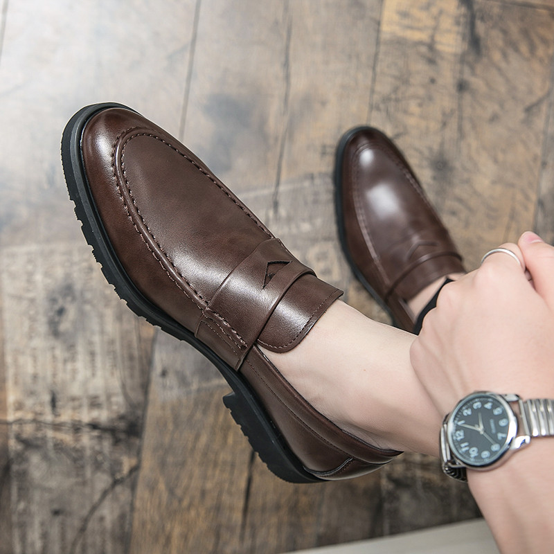Nove mokasine luksuznih marki iz 2023. Muške ležerne cipele Svečane kožne cipele s natikačama Velike veličine 38-48 Svečane cipele za vožnju Društvene mokasine