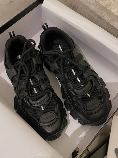 Pantofi pentru femei cu platformă grosime, plasă, designeri, modă, cu șireturi, pantofi casual pentru femei, pantofi vulcanizați albi pentru femei, confortabili BC662