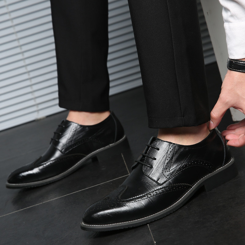 Ανδρικά παπούτσια φόρεμα Shadow Patent Leather Luxury Fashion Groom Wedding Shoes Ανδρικά παπούτσια πολυτελείας ιταλικού στυλ Παπούτσια Oxford Big Size 48