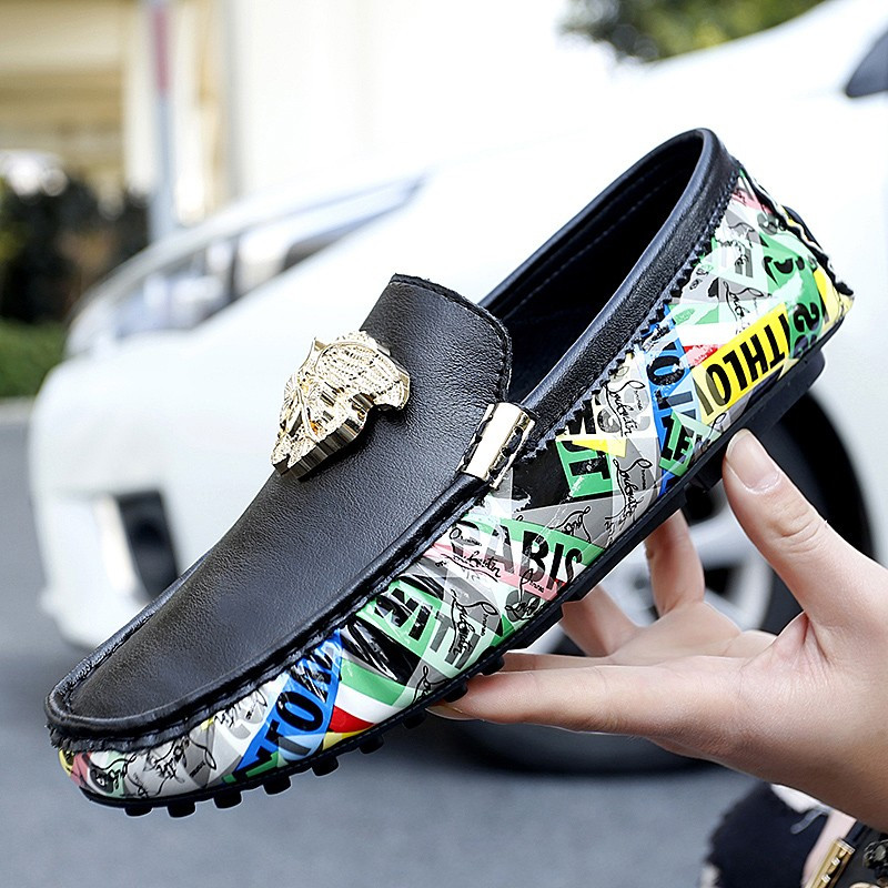 Muške mokasine od goveđe kože Dizajnerske cipele za vožnju Velike veličine 35-48 Muške mokasine Modne cipele za zabave Talijanske cipele luksuzne marke