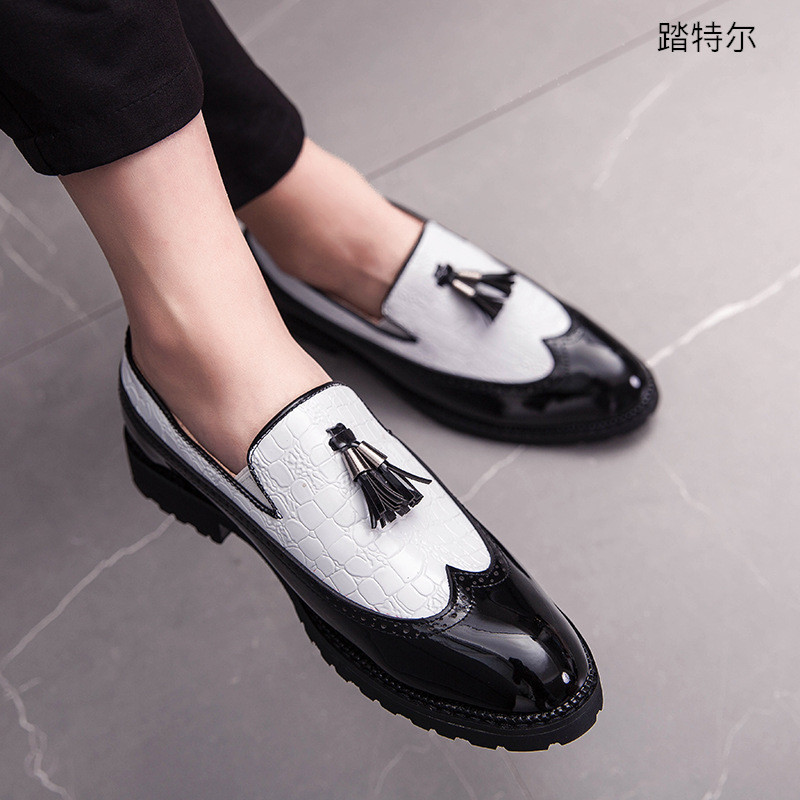 Batai vyrams Madingi batai Biuro laisvalaikio kvėpuojantys odiniai batai Vairavimo mokasinai Patogus pristatymas Nemokamas Aukščiausia prabanga