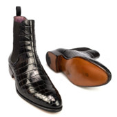 Crocodile High-top Print Chelsea csizma férfi cipő Chelsea csizma Cowboy csizma férfi cipő Bokacsizma Platform csizma Férfi csizma