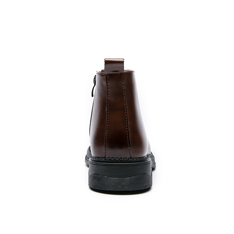 Muške gležnjače od kože Udobne Chelsea čizme Muške luksuzne marke Svečane poslovne čizme Dizajnerske muške mokasine