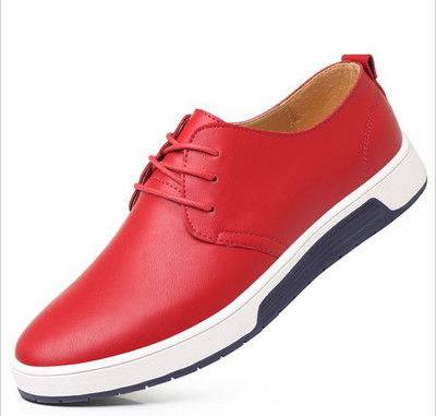 Încălțăminte casual din piele pentru bărbați, pantofi de rochie confortabili pentru bărbați, pantofi oxford cu șireturi, mocassini de modă pentru bărbați, mărimea plus 38-50