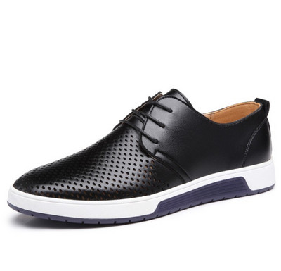 Încălțăminte casual din piele pentru bărbați, pantofi de rochie confortabili pentru bărbați, pantofi oxford cu șireturi, mocassini de modă pentru bărbați, mărimea plus 38-50