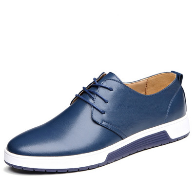 Încălțăminte casual din piele pentru bărbați, pantofi de rochie confortabili pentru bărbați, pantofi oxford cu șireturi, mocassini de modă pentru bărbați, mărimea plus 38-50