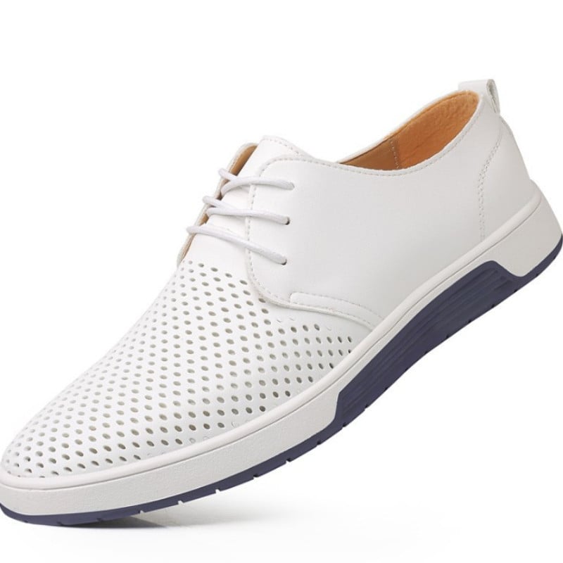 Încălțăminte casual din piele pentru bărbați, pantofi de rochie confortabili pentru bărbați, pantofi oxford cu șireturi, mocassini de modă pentru bărbați, mărimea plus 38-50