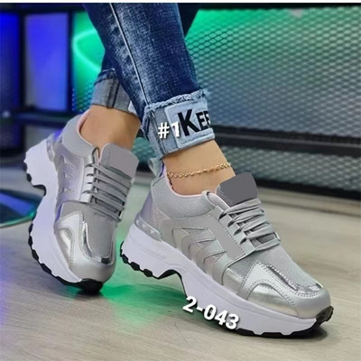 Ženske cipele Tenisice Ženske bijele vulkanizirane cipele Plus veličina 36-43 Ženske platforme Tenisice za trčanje Ženske crne cipele za slobodno vrijeme