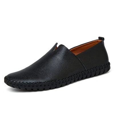 Mocasini albi de marcă, pantofi de rochie pentru bărbați, mărime suplimentară 47 48 49, pentru bărbați, cu decupaje, respirabile, pantofi formali ocazionali, cu cusături de mână
