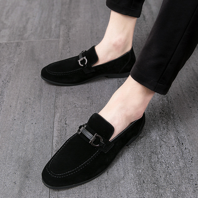 Luksuzne dizajnerske antilop zelene sive kožne cipele za vožnju za muškarce Svečana vjenčanica haljina za maturalnu večer Sapatos Tenis Masculino