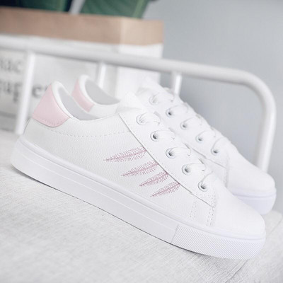 Pantofi casual plati pentru femei, pantofi vulcanizați pentru femei, primăvară, vară, pantofi albi, pantofi albi pentru femei, 2021