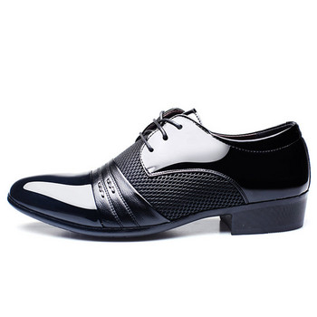 Πολυτελή ανδρικά επαγγελματικά φλατ παπούτσια Breathable ανδρικά λουστρίνι παπούτσια Κλασικά επίσημα παπούτσια για άντρες Νέα μόδα