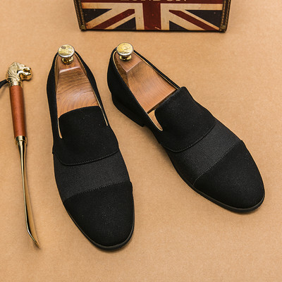 Νέα λευκά πολυτελή ανδρικά Loafers Μοκασίνια Καλοκαιρινή μόδα Ανδρικά παπούτσια Υψηλής ποιότητας Ανδρικά παπούτσια Casual Suede Κορεάτικη έκδοση Driving Flats