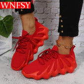 Wnfsy Pantofi pentru femei Pantofi sport pentru femei de marime mare Pantofi de mers în aer liber pentru femei Pantofi vulcanizați ușori și confortabili