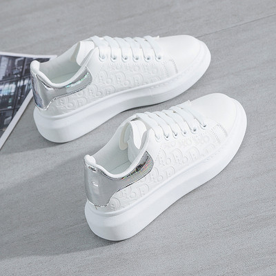 Wnfsy Tenisice za žene Cipele s platformom Proljeće Jesen Ležerne ravne cipele Ženske debele potplate Prozračne vulkanizirane cipele Zapatillas Mujer