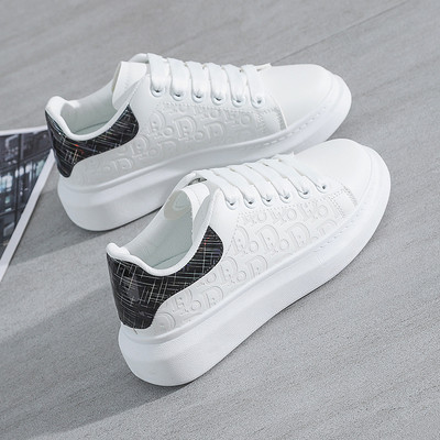 Wnfsy Tenisice za žene Cipele s platformom Proljeće Jesen Ležerne ravne cipele Ženske debele potplate Prozračne vulkanizirane cipele Zapatillas Mujer