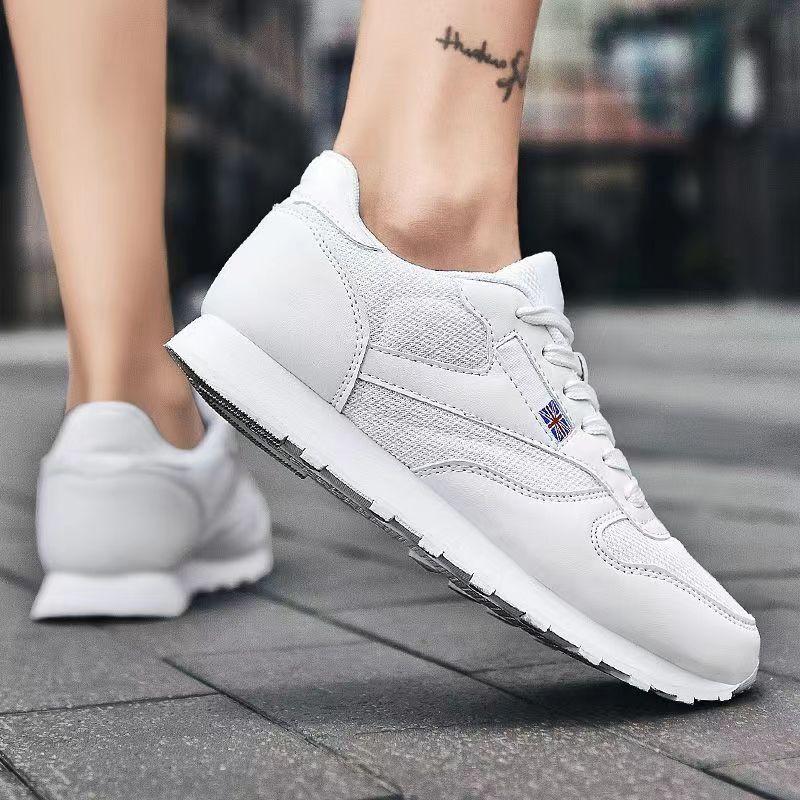 White Balck Casual παπούτσια για γυναικεία πάνινα παπούτσια Επώνυμα γυναικεία παπούτσια τένις Απαλά άνετα αναπνέοντα γυναικεία βουλκανισμένα παπούτσια Trend45