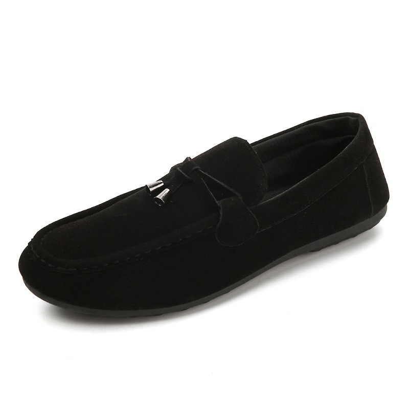 Kaubamärk Suede Meeste Lamedad kingad Uued Meeste vabaajajalatsid High Versatile Trend Meeste Loafers Moccasin Sõidukingad Zapatillas Hombre