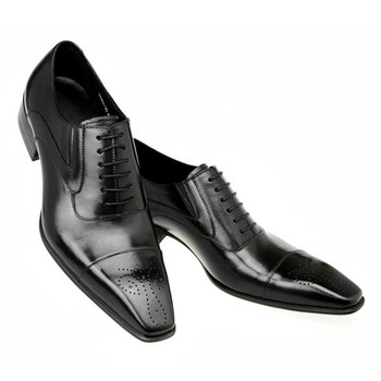 2023 Мъжки бизнес мъжки обувки Модна сватбена рокля Официални обувки Кожени луксозни мъжки офис Sapato Social Masculino Парти обувки