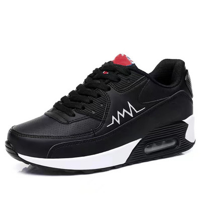 Wnfsy Ženske tenisice s platformom Platforma na vezanje Lagane prozračne modne vulkanizirane ravne cipele velike veličine Zapatillas Mujer