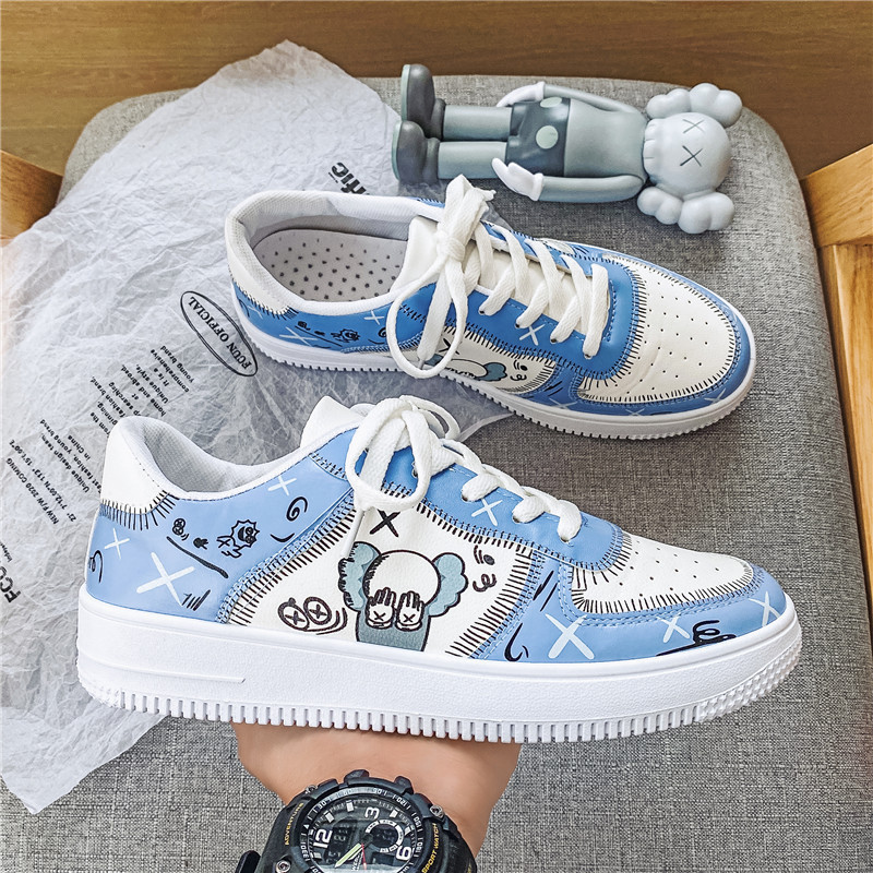Wnfsy Ženske tenisice Proljeće Jesen Sportske cipele Anime Kawaii Ravne cipele Modne ležerne Vulkanizirane Harajuku Ženske cipele protiv klizanja