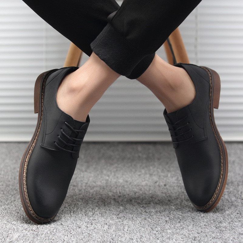 Brend muške oksfordice britanskog stila muške poslovne svečane cipele svečane cipele muške cipele na ravnom balu vrhunske kvalitete