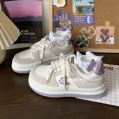 Γυναικεία αθλητικά παπούτσια Kawaii Κορεάτικη μόδα καθημερινά συνονθύλευμα Vulcanize Παπούτσια Casual Αντιολισθητικά αθλητικά παπούτσια Zapatillas De Mujer