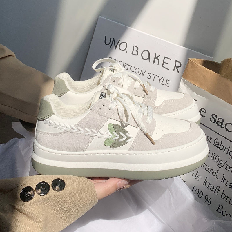 Γυναικεία αθλητικά παπούτσια Kawaii Κορεάτικη μόδα καθημερινά συνονθύλευμα Vulcanize Παπούτσια Casual Αντιολισθητικά αθλητικά παπούτσια Zapatillas De Mujer