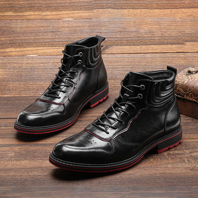 Muške cipele Martin čizme svijetle veličine Trend prekogranične eksplozije europske muške cipele muške omiljene cipele smeđe čizme muške