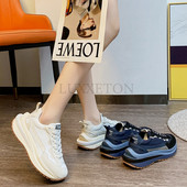 2023 m. prekės ženklo dizaino kulkšnies batai moterims, juodi odiniai platforminiai batai, moteriški stambūs aukštakulniai, moteriški „Chelsea“ batai