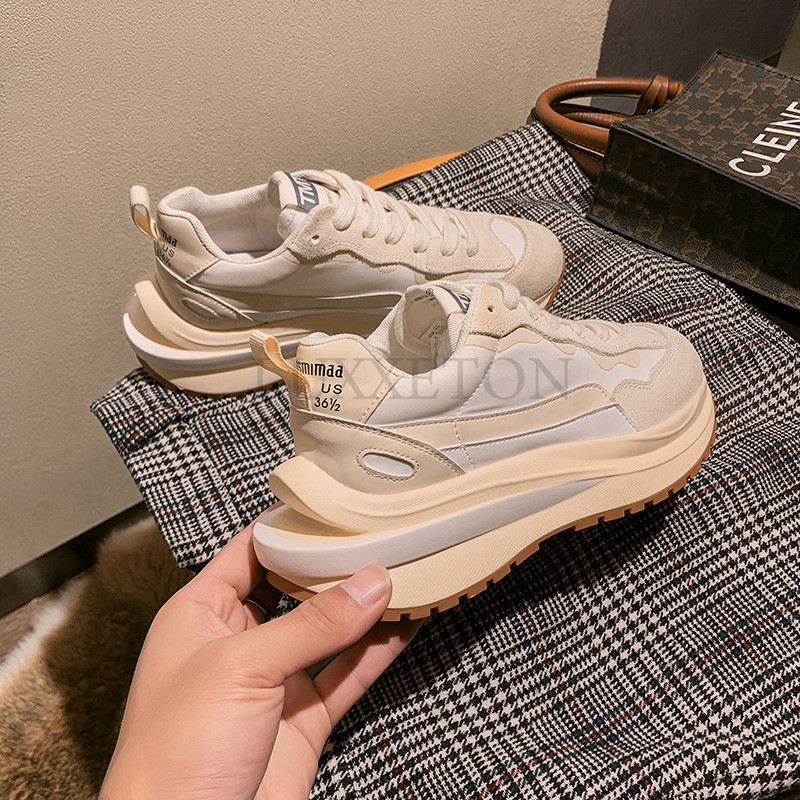 2023 m. prekės ženklo dizaino kulkšnies batai moterims, juodi odiniai platforminiai batai, moteriški stambūs aukštakulniai, moteriški „Chelsea“ batai