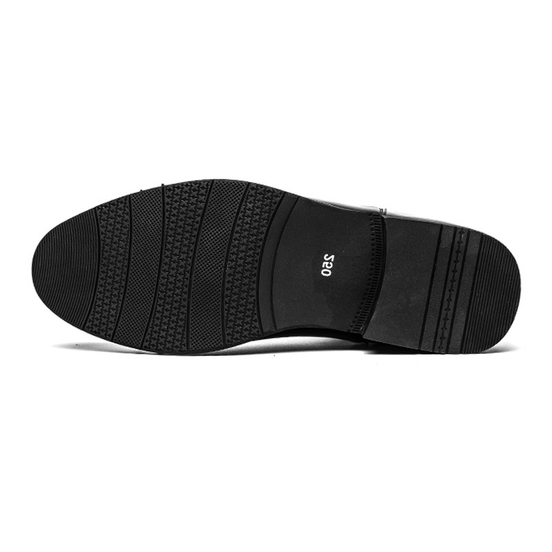 Αιχμηρές μπότες Chelsea Ανδρικές μπότες με πριτσίνια PU Δερμάτινο Μυτερό Μόδα Ευρώπη Αμερική Βρετανικό Στυλ Plus Μεγάλο μέγεθος 47 48 49