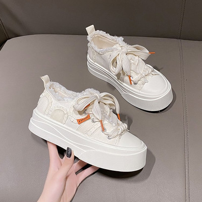 Toamnă Noi pantofi de nișă pentru petrecere a timpului liber Pantofi de placă versatili retro pentru femei, în stil Hong Kong, pantofi comozi pentru studenți